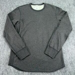 Reigning Champ Crewneck Sweatshirt Mens Large Charcoal Grey French Terry Cotton